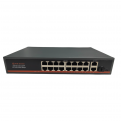 Сетевое оборудование Коммутатор с PoE AI PoE Switch, AI-1621GBL-C